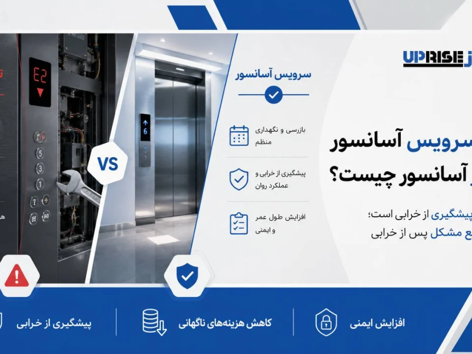تفاوت سرویس آسانسور با تعمیر آسانسور چیست؟